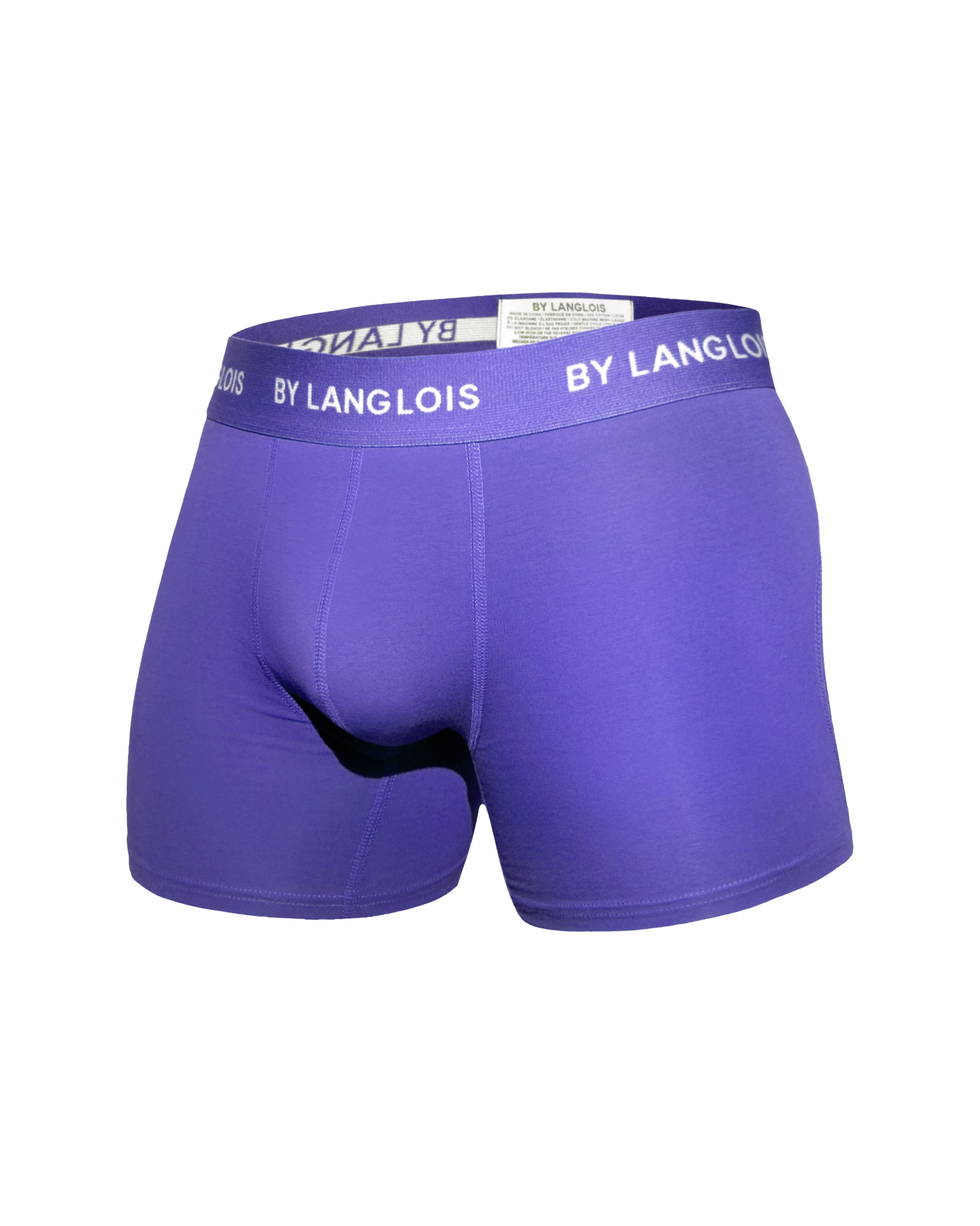 PERFECT FIT BOXER BRIEF IN PURPLE NIGHT
